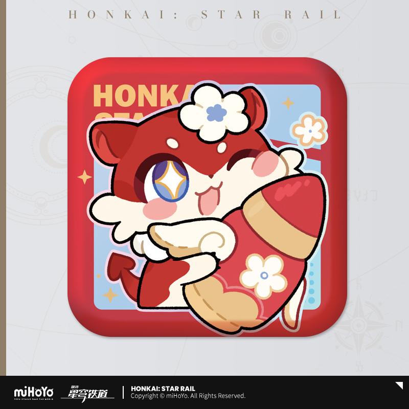 Honkai: Star Rail - Pom-Pom Gallery Square Badge