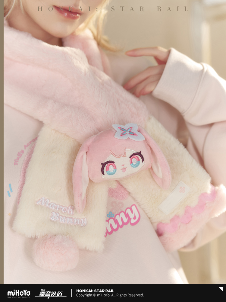 【Pre-Order】Honkai: Star Rail -Fluffy Across the Blue Series Plush Scarf