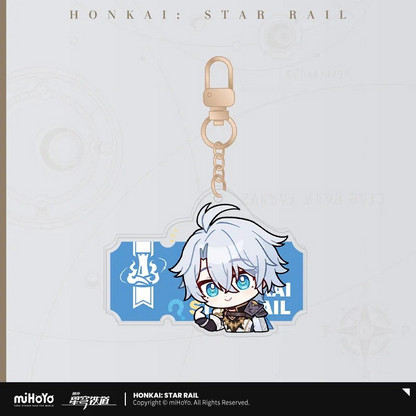 Honkai: Star Rail - Pom-Pom Gallery Acrylic Keychain