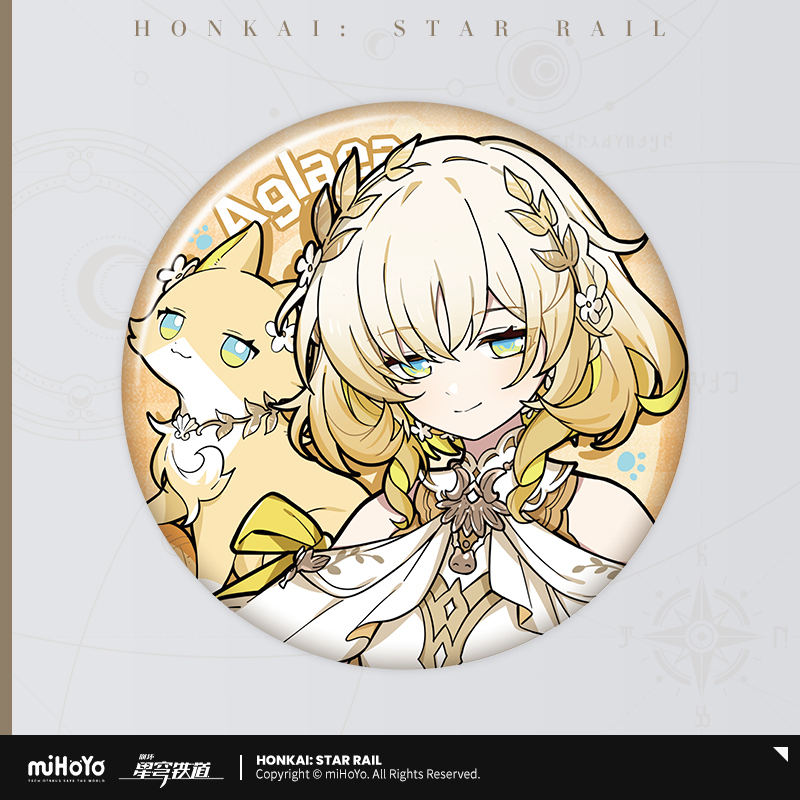 Honkai: Star Rail - Little Cat Series Tinplate Badge