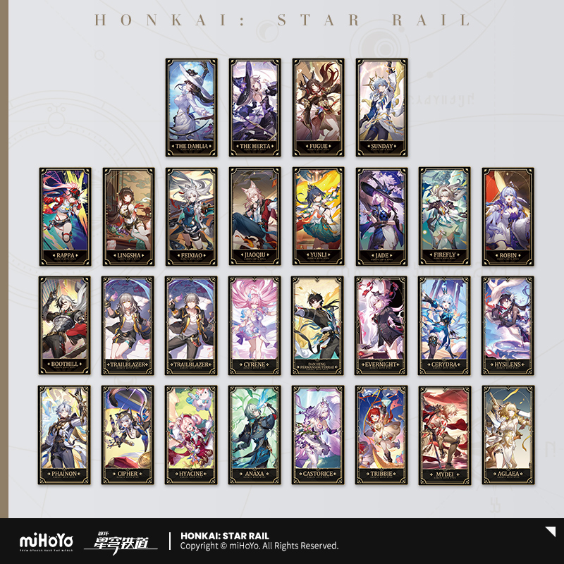 【Pre-Order】Honkai: Star Rail - Second Anniversary Collection Card Set