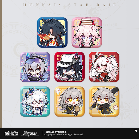 【Pre-Order】Honkai: Star Rail - Pom-Pom Gallery Square Badge
