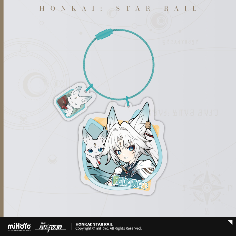 Honkai: Star Rail - Little Cat Series Acrylic Keychain