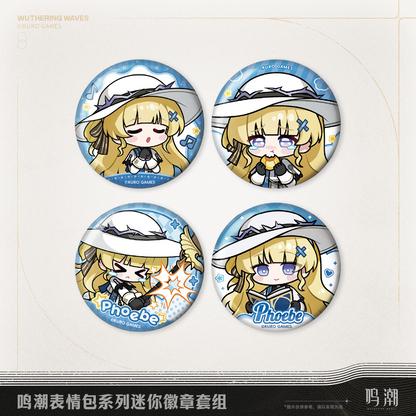 【Pre-Order】Wuthering Waves - Sticker Series Mini Badge Set