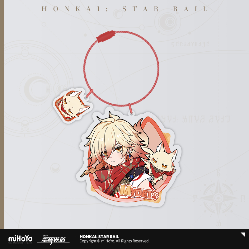 【Pre-order】Honkai: Star Rail - Little Cat Series Acrylic Keychain