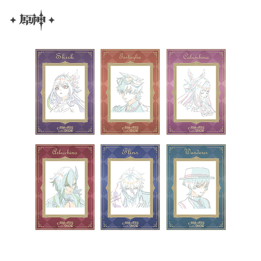 【Pre-Order】Genshin Impact - 2026 Festival Series Art Holofoil Art Card Set