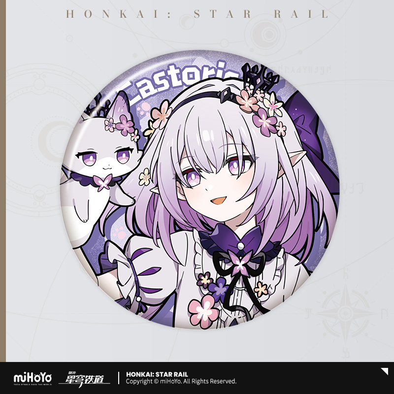 Honkai: Star Rail - Little Cat Series Tinplate Badge