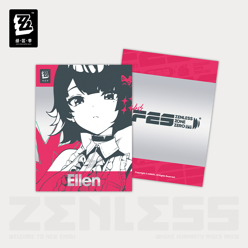 【Pre-Order】Zenless Zone Zero - Wonderland Sparkling Series Silver Folder