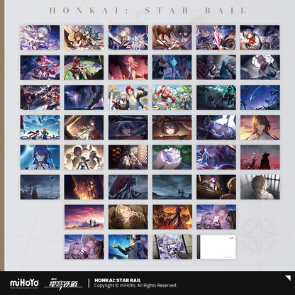 【Pre-Order】Honkai: Star Rail - The Memories We Share Series Postcard Set
