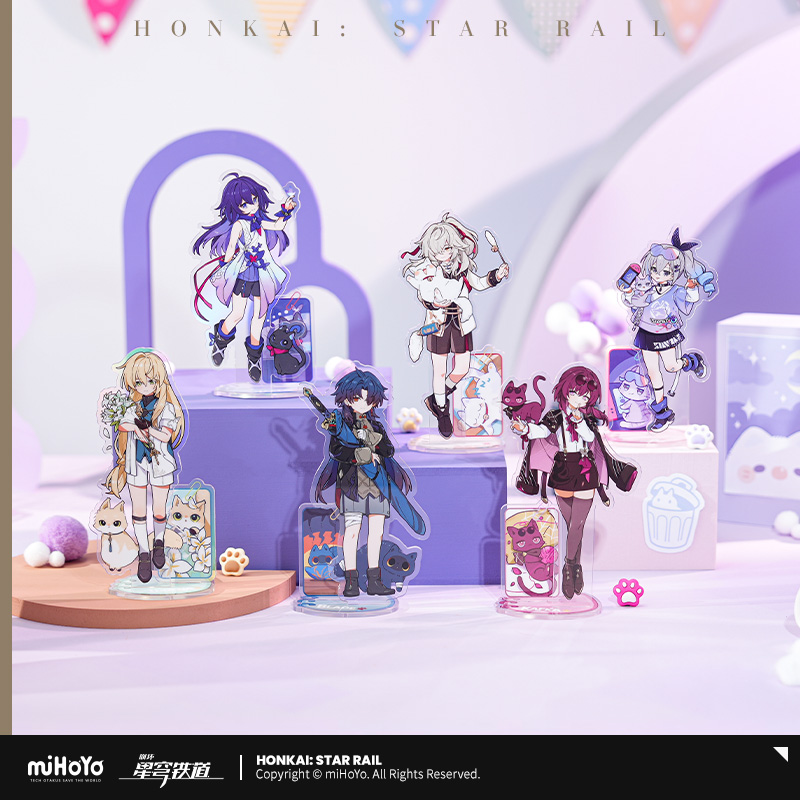 【Pre-order】Honkai: Star Rail - Little Cat Series Acrylic Standee