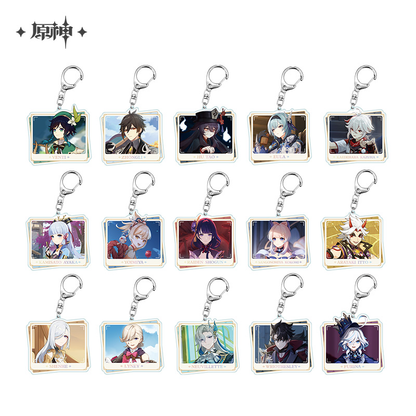 Genshin Impact - Character PV Acrylic Keychain