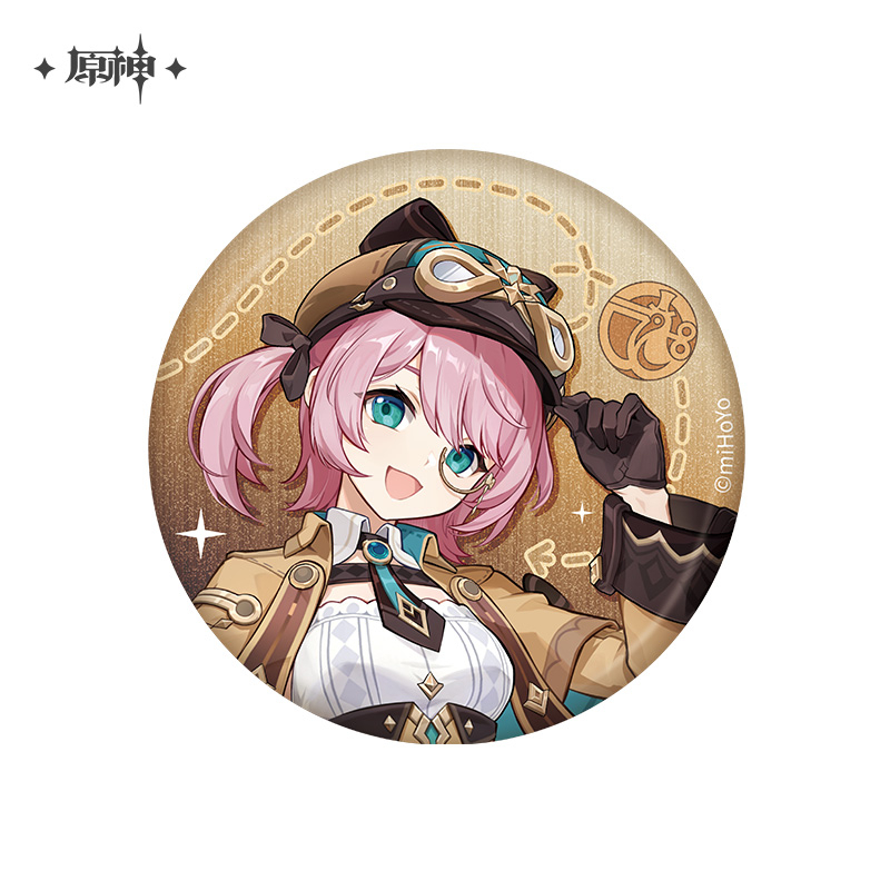 【Pre-Order】Genshin Impact - Teyvat Style Character Badge & Standee Ver.3