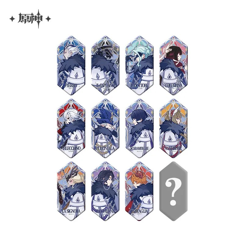 Genshin Impact – Frost and Flame Series Badge Blind Box