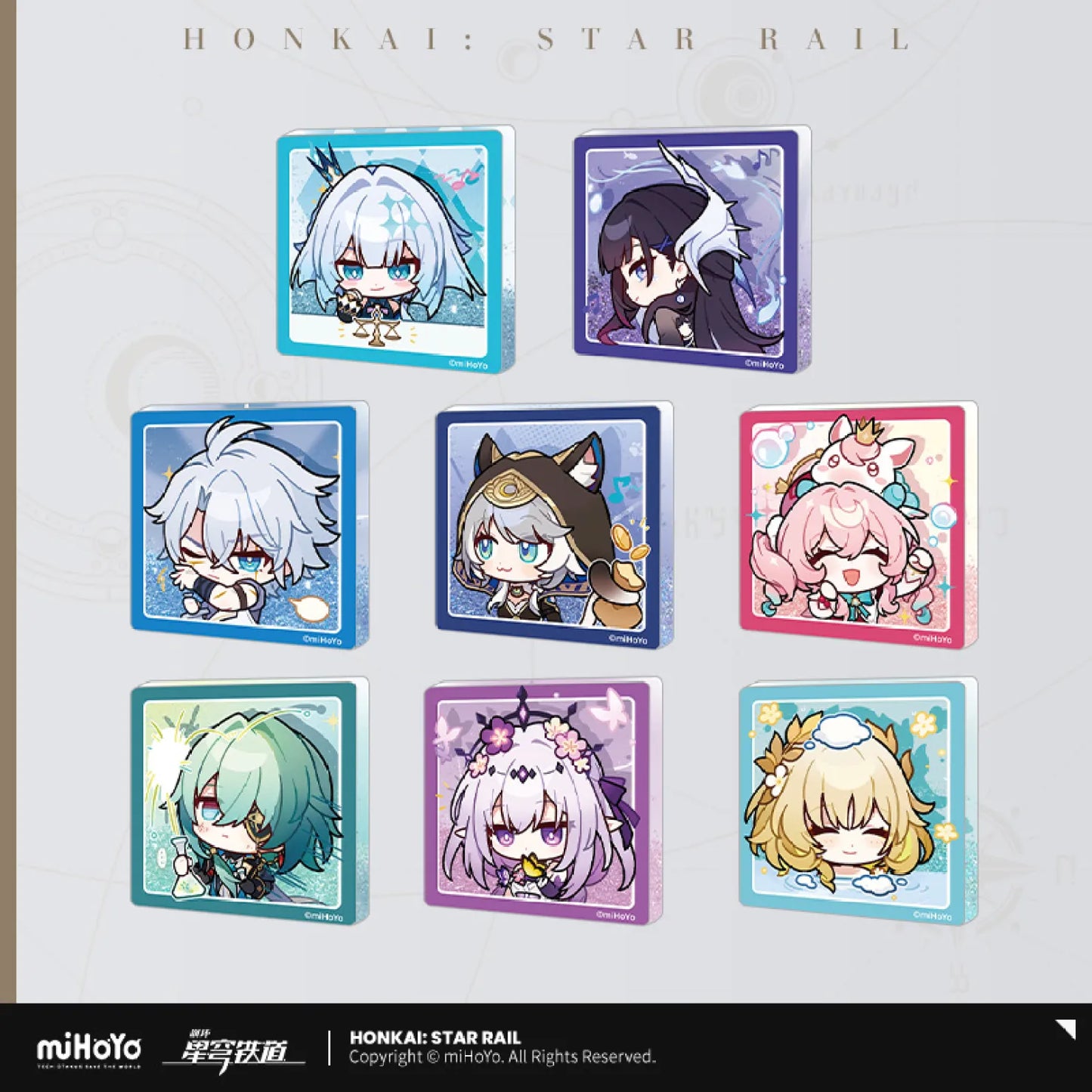 Honkai: Star Rail - Pom-Pom Gallery Quicksand Acrylic Fridge Magnet