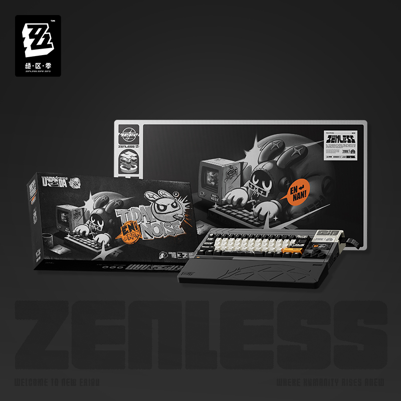 【Pre-Order】Zenless Zone Zero - 3Z STUDIO Tidal Noise Custom Tri-Mode Mechanical Keyboard