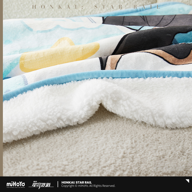 【Pre-Order】Honkai: Star Rail - Boys' Dormitory Chibi Home Collection Series Blanket