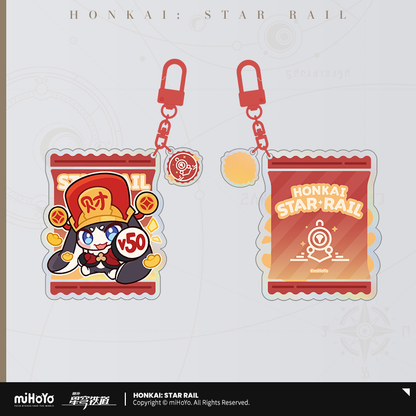 【Pre-Order】Honkai: Star Rail -  Delicious Enjoyment Series Chibi  Emoticons Acrylic Keychian-