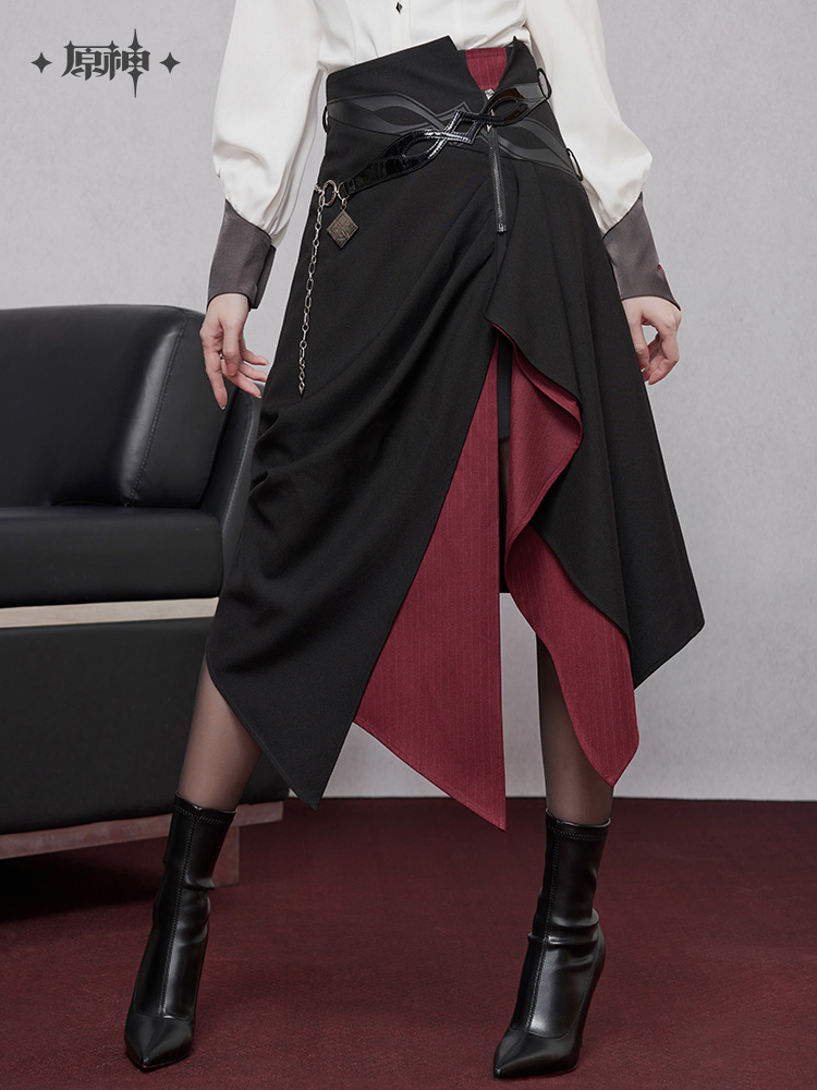 【Pre-Order】Genshin Impact - Arlecchino Impression Series Asymmetrical Skirt