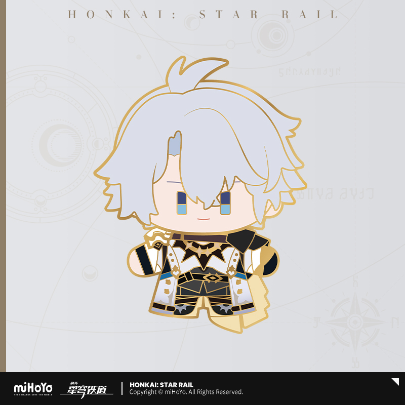 【Pre-Order】Honkai: Star Rail - Chibi Plushie Series Metal Badge