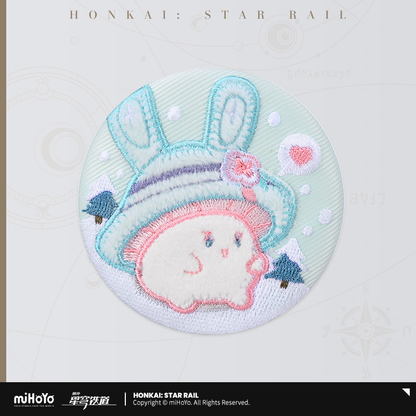 【Pre-order】Honkai: Star Rail - Bunny Mushy & Mushy Bunny Series Embroidered badge