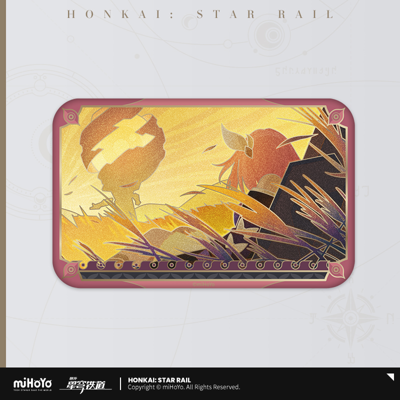 【Pre-order】Honkai: Star Rail - Manuscript of Era Nova Series Tinplate Badge