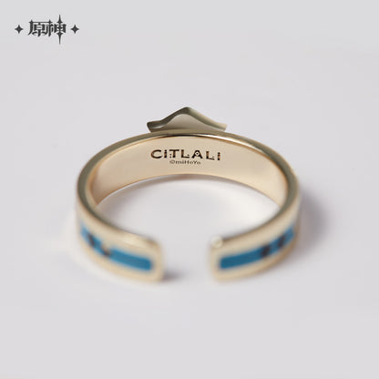 【Pre-order】Genshin Impact - Citlali Impression Adjusting Turquoise Ring