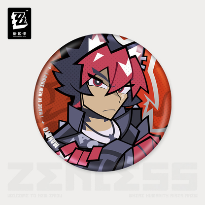 Zenless Zone Zero - New Eridu Series Chibi Tinplate Badge: Spook Shack