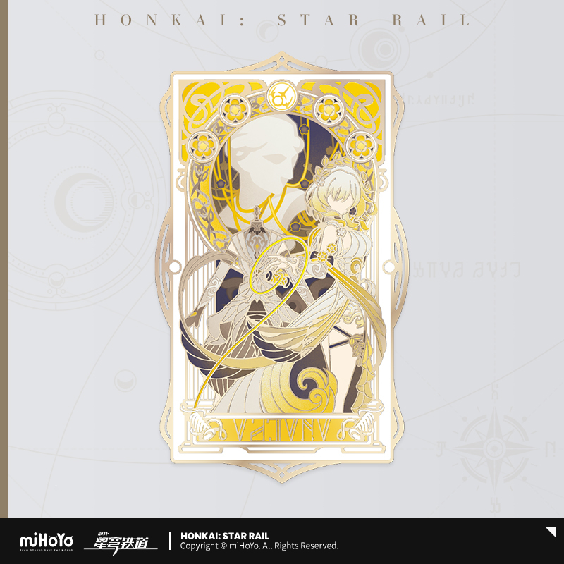 【Pre-Order】Honkai: Star Rail -As I've Written Series Metal Bookmark