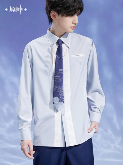 Genshin Impact - Kamisato Ayato Impression Shirt with Tie