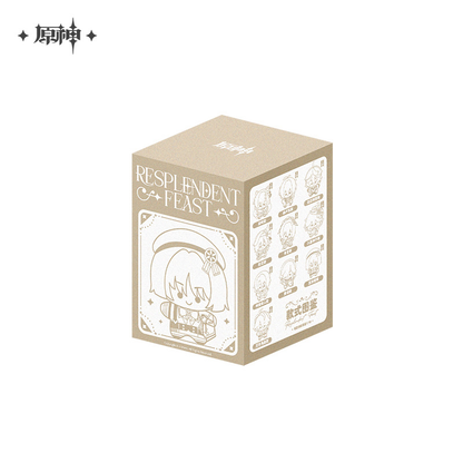 【Pre-order】Genshin Impact - Resplendent Feast Series Chibi Hangable Plushie Blind Box