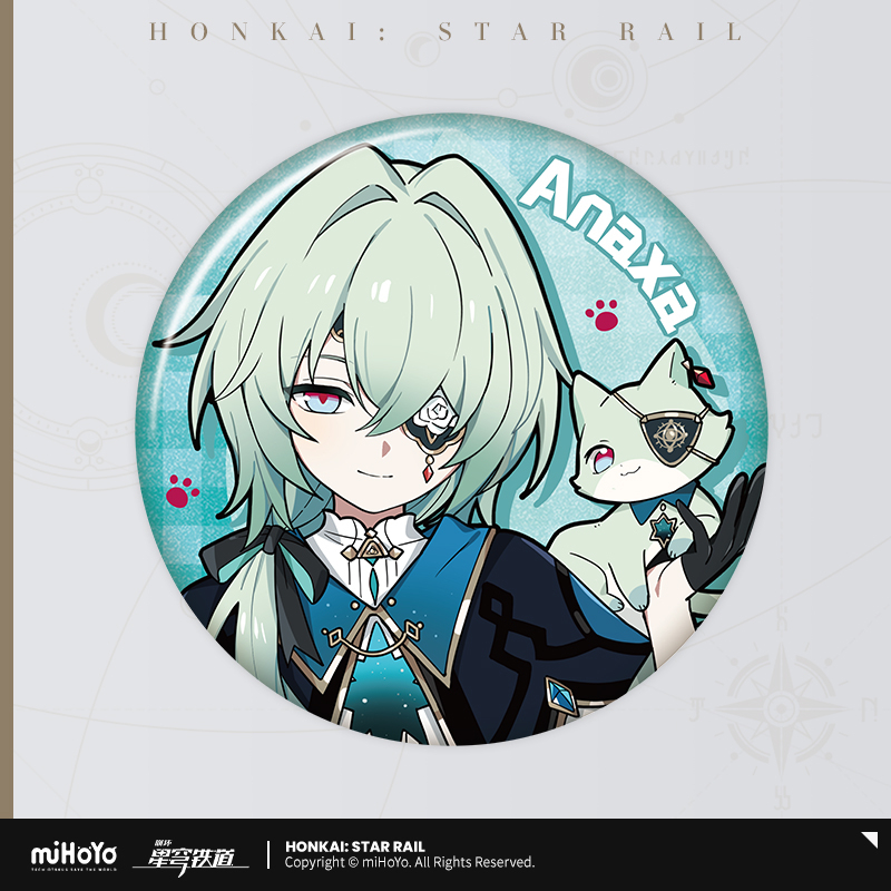 Honkai: Star Rail - Little Cat Series Tinplate Badge