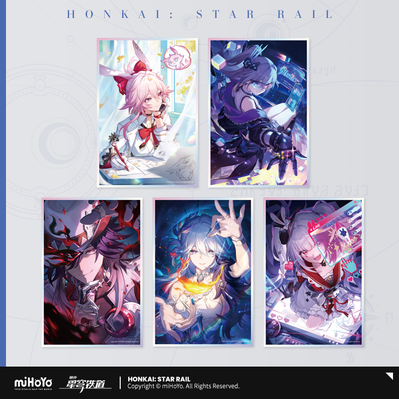 【Pre-Order】Honkai: Star Rail - Light Cone Series Acrylic Shikishi Ver.2