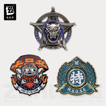 【Pre-Order】Zenless Zone Zero - Camp Series Metal Badge Vol.2