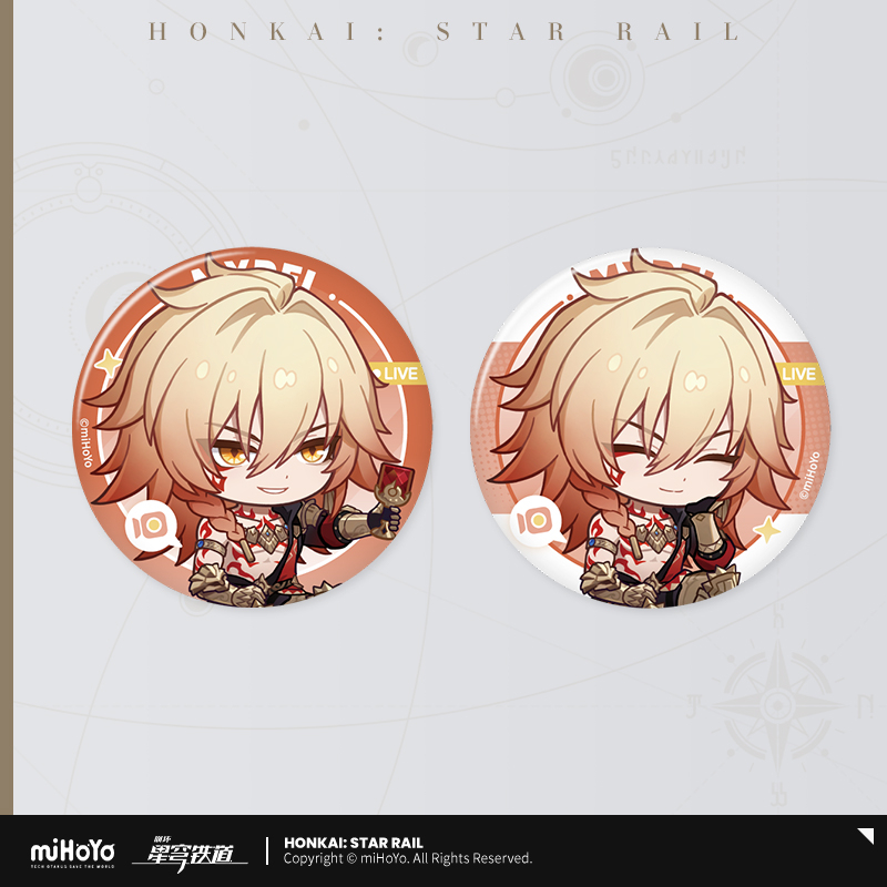 【Pre-Order】Honkai: Star Rail - Owlbert's Reception Room Series Badge Set