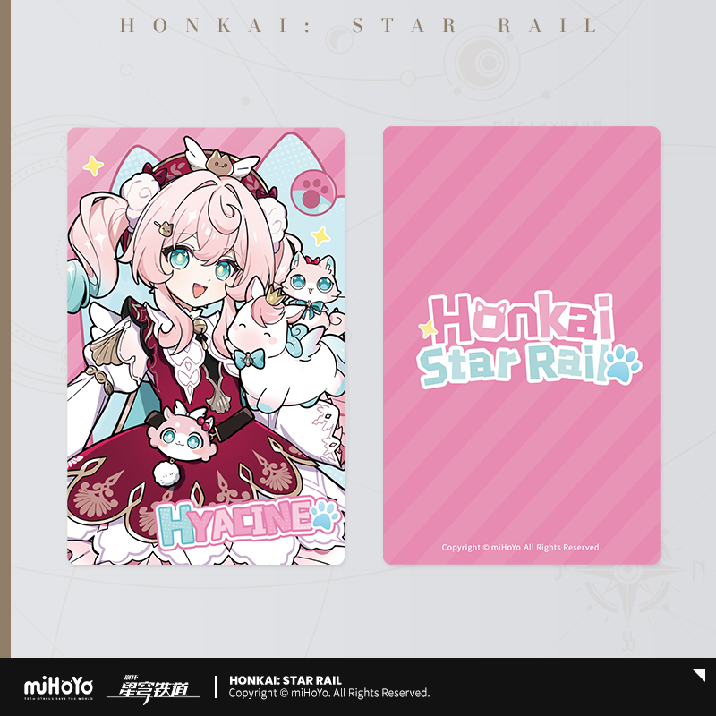 【Pre-Order】Honkai: Star Rail - Little Cat Series Collection Card