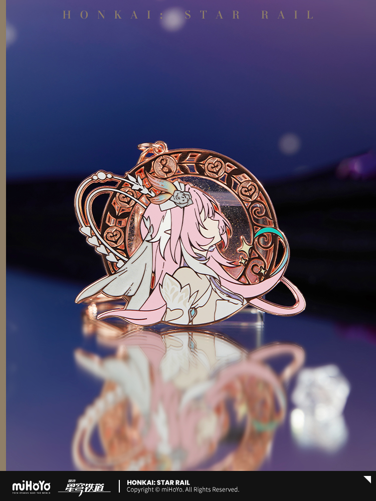 【Pre-Order】Honkai: Star Rail - Cyrene Impression Series Quicksand Metal Kaychain