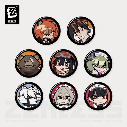 【Pre-Order】Zenless Zone Zero - Perfect Fit Series Agent Avatar Mini Badge Blindbox Vol.2