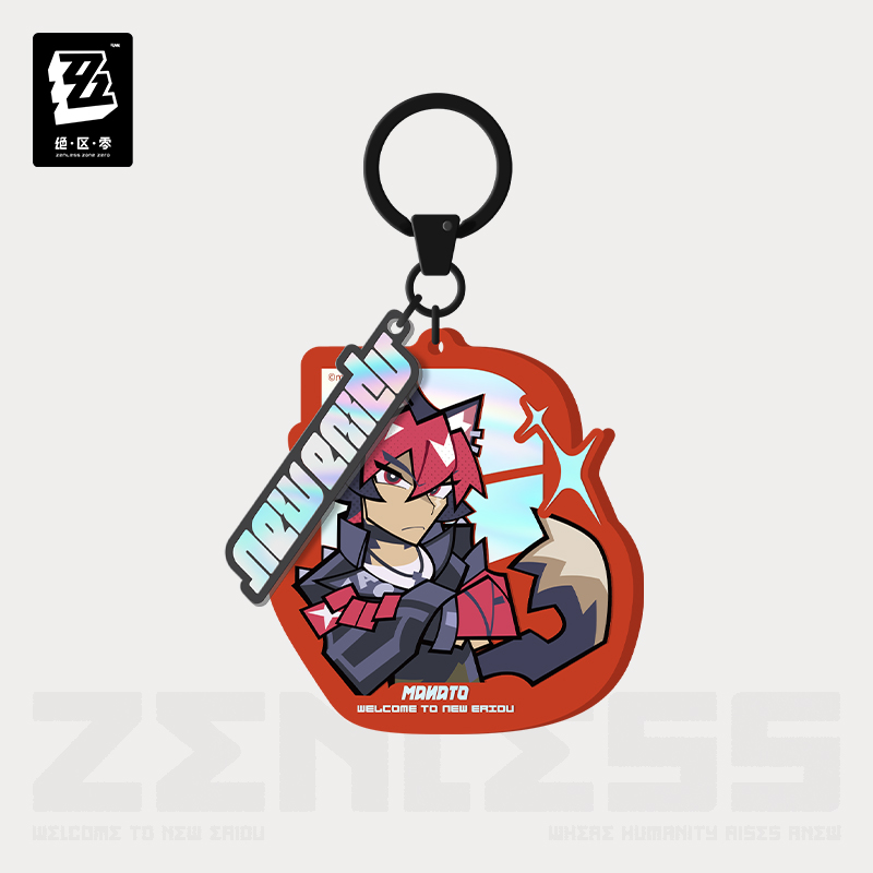 Zenless Zone Zero - New Eridu Series Chibi Acrylic Keychain: Spook Shack