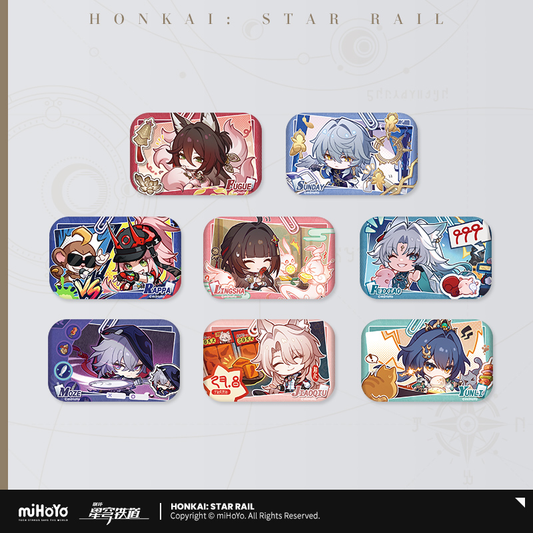 【Pre-Order】Honkai: Star Rail - Pom-Pom Photo Album Series Tinplate Badge