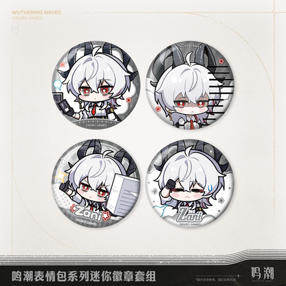 【Pre-Order】Wuthering Waves - Sticker Series Mini Badge Set