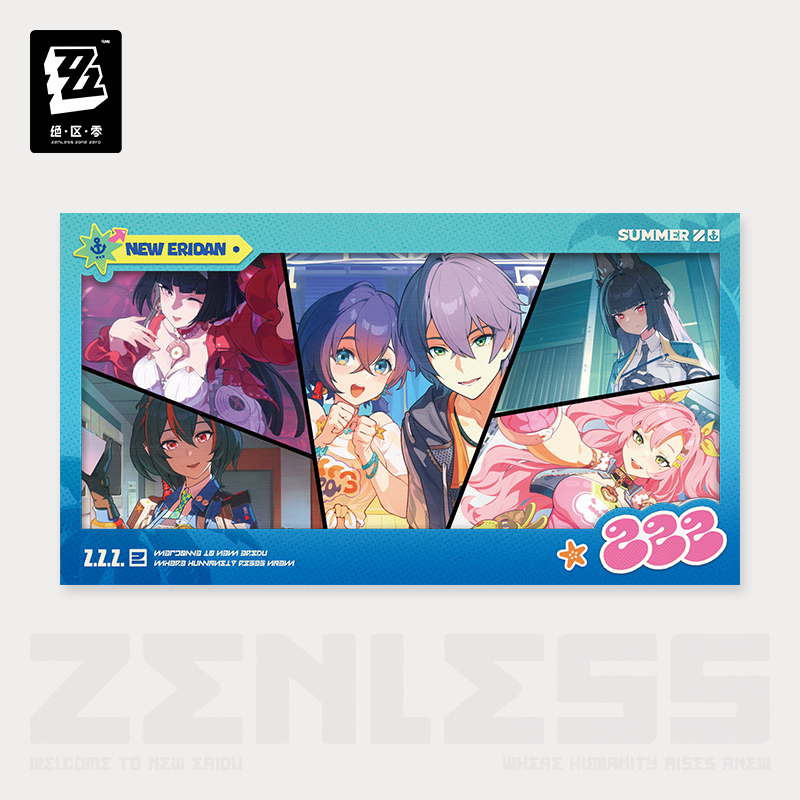 【Pre-Order】Zenless Zone Zero - Fantasy Resort Hotel Series Collectible Postcard Set (11 designs)