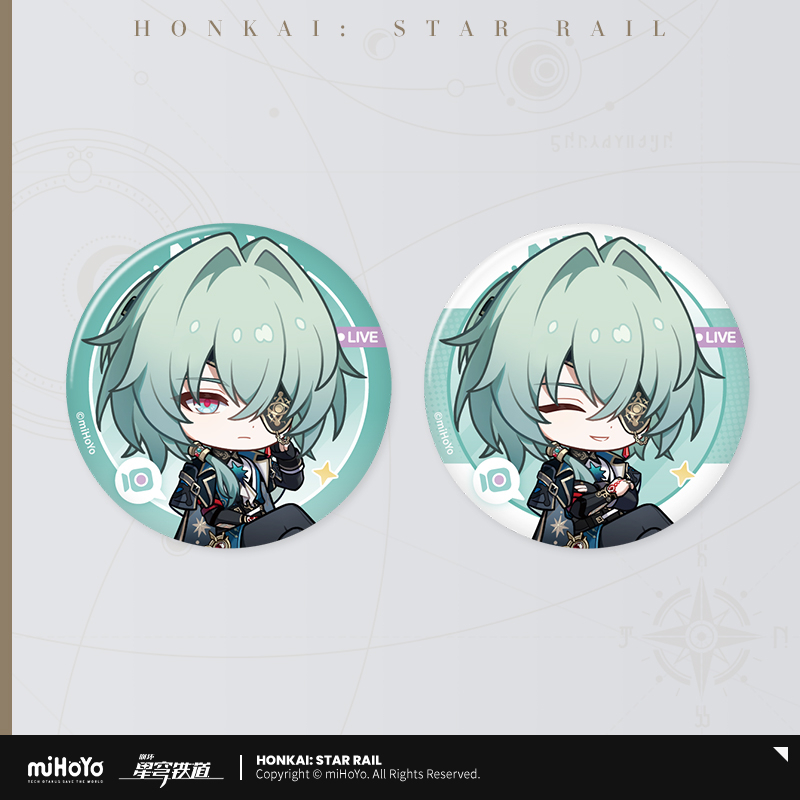 【Pre-Order】Honkai: Star Rail - Owlbert's Reception Room Series Badge Set