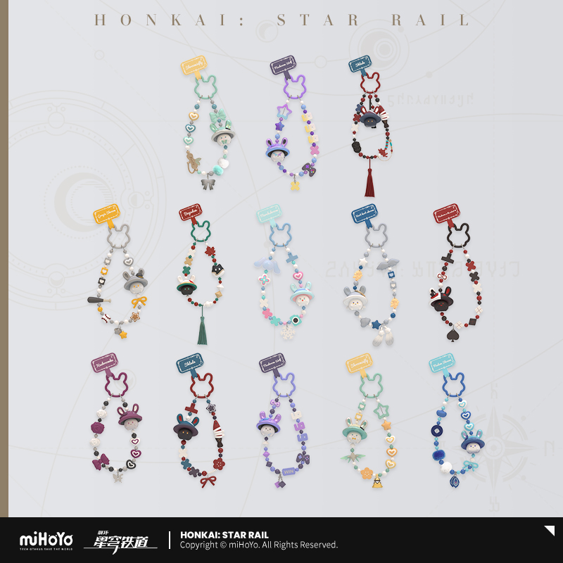 【Pre-Order】Honkai Star Rail - Mushroom and Bunny Series Phone Lanyard Blind Bag