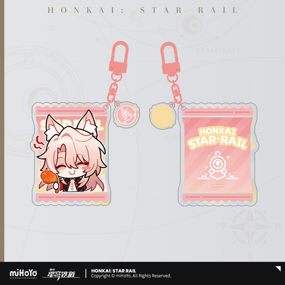 【Pre-Order】Honkai: Star Rail -  Delicious Enjoyment Series Chibi  Emoticons Acrylic Keychian-