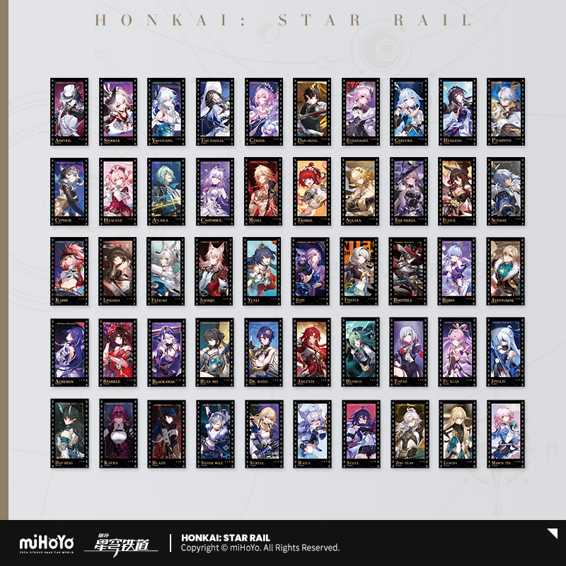 【Pre-Order】Honkai: Star Rail - All-Stars Invite Series Film Card