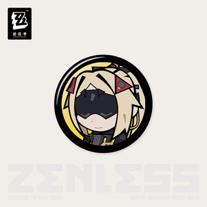 【Pre-Order】Zenless Zone Zero - Affinity Series Agent Avatar Mini Badge Blind Box Vol.4