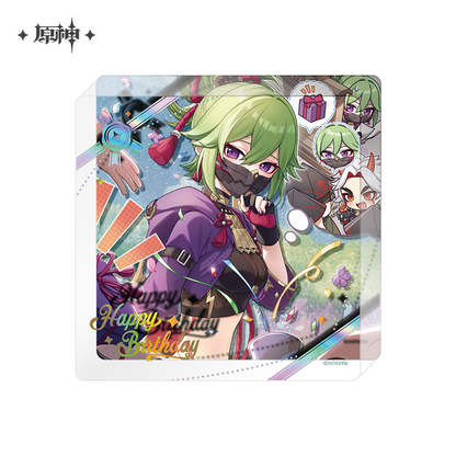 Genshin Impact - Day of Destiny Birthday Series Acrylic Coaster 2025