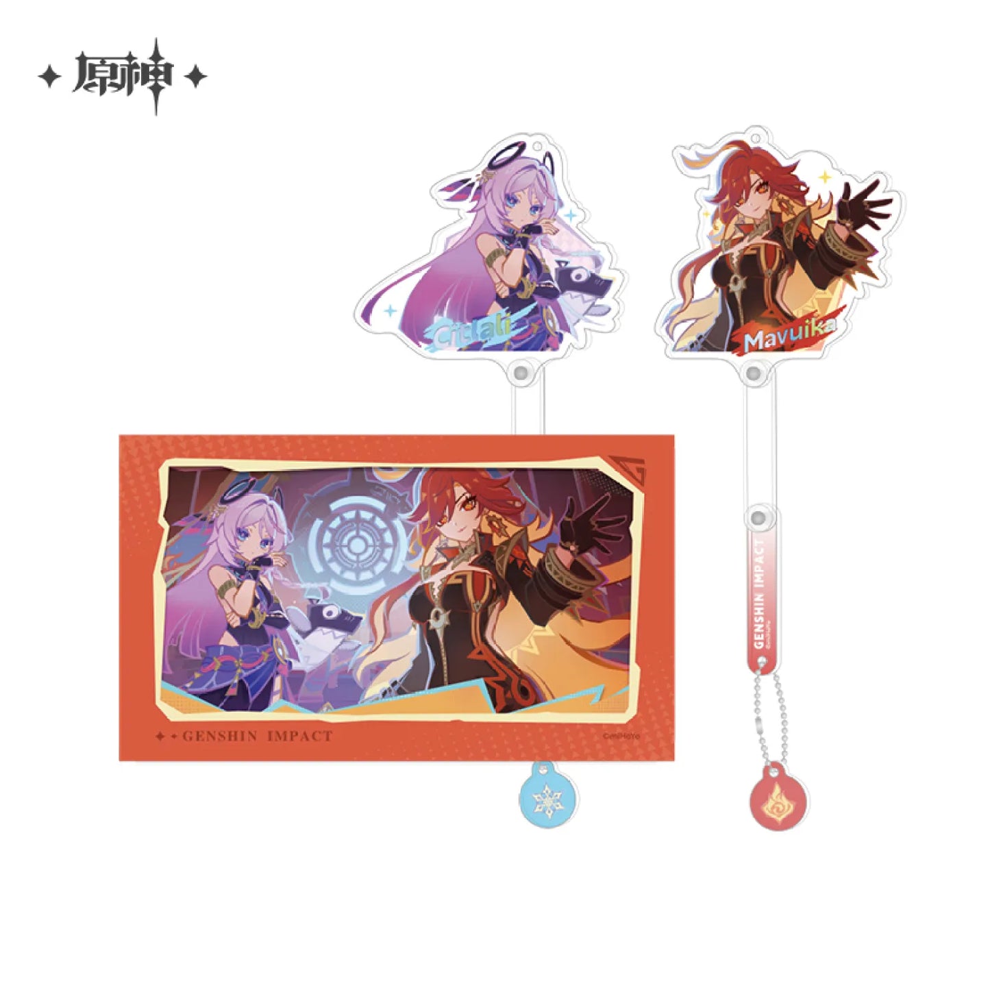 【Pre-Order】Genshin Impact-Preview Program Illustration Series Acrylic Photo Prop and Transparent Card