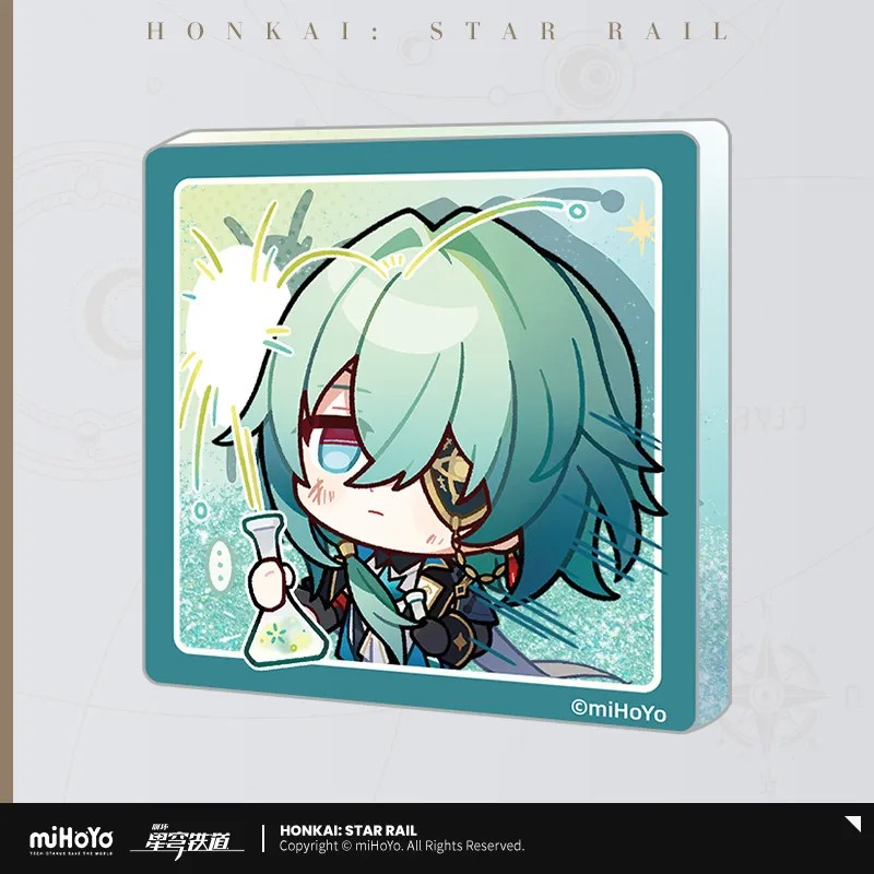 Honkai: Star Rail - Pom-Pom Gallery Quicksand Acrylic Fridge Magnet