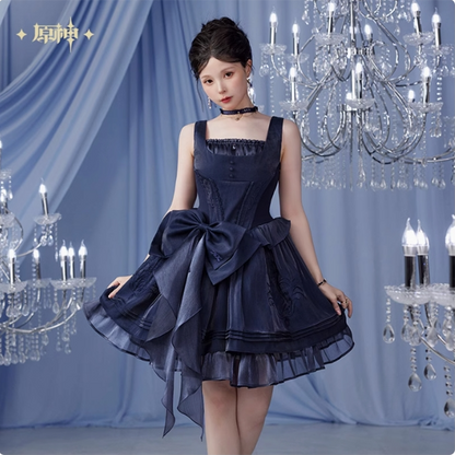 Genshin Impact - Furina Impression Fishbone Strappy Dress